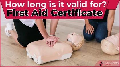 It is recommended that all first aiders regularly renew their first aid certification. First aid techniques are not used often, and so your knowledge of them may wane over time. This could impact your ability to confidently handle emergencies. 