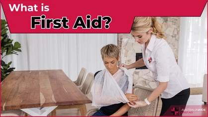 First aid makes a significant contribution to an ill or injured person’s recovery.